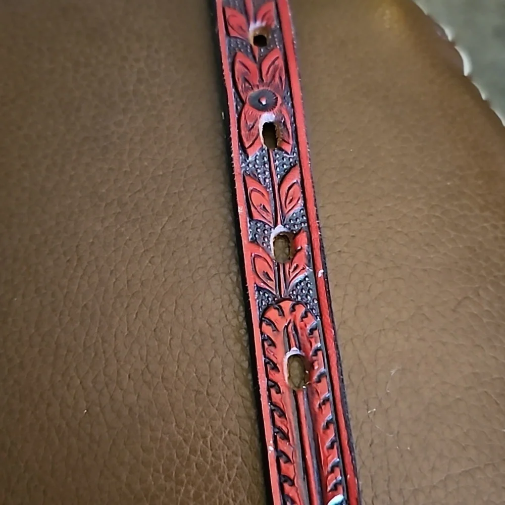 Texas Leather Manufacturing length 21